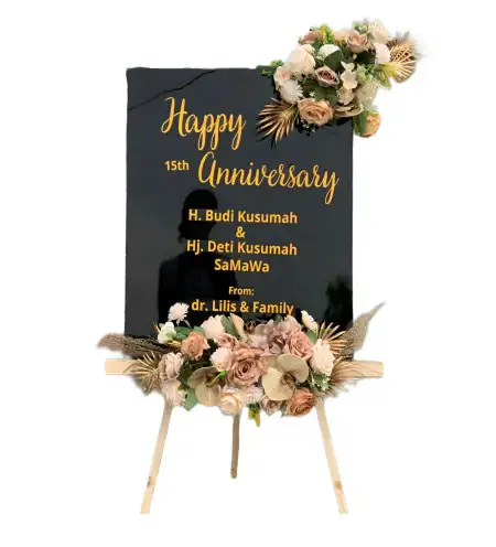 Papan Bunga Akrilik Tulang Bawang Tengah